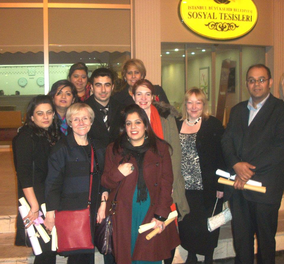 Çağrı Hoca İBB İSMEK'te tercümanlık yaparken