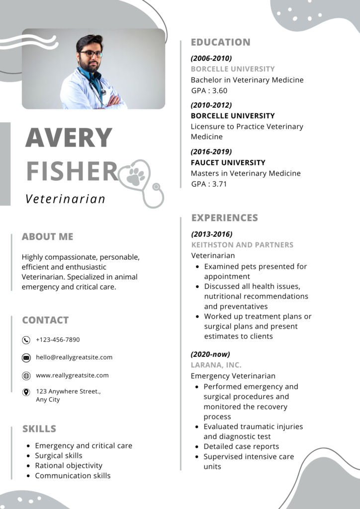 İngilizce CV Örneği